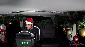 Wild Group Fuck In The Take Van Christmas Edition