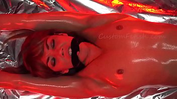 Scared Bound Model Roasted And Cut By Pendulum Bloodied And Dying Short Version