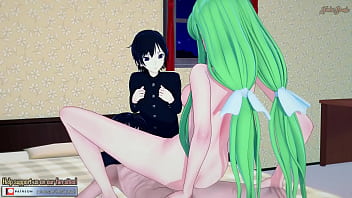 Lelouch Gets Cucked He Watches Cc Get Her Tight Pussy Fucked By His Best Friend Code Geass Hentai