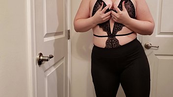 My Big Ass In Yoga Pants And Some New Lingerie