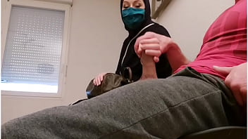 Pervert Doctor Puts A Hidden Camera In His Waiting Room This Muslim Slut Will Be Caught Red Handed With Empty French Ball