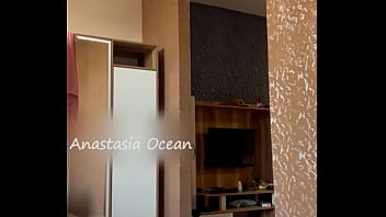 He Took Out His Penis And Began To Masturbate While His Step Sister Was Choosing An Outfit