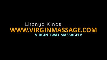 Virgin Litonya Has Incredible Orgasms