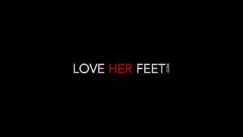 Loveherfeet Busty Angela White S Hottest Foot Fetish Session