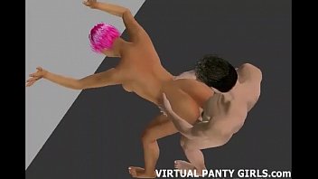 3D Animated Hottie Gets Fucked Doggystle