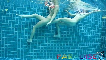 Paradise Gfs Twins Getting Fucked Together In Swimming Pool