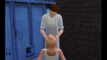 Sims 4 Sex Addicted MILF Gets Fucked At Work All Day Long