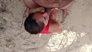 One Of The Best Blowjob And Fuck From My Life This Girl Makes Me Feel In Heaven On This Public Beach